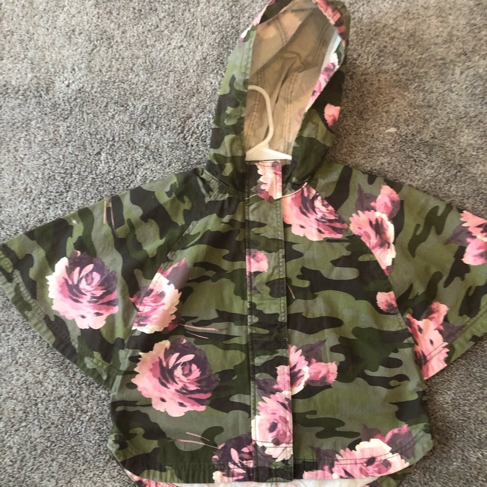 Gap Girls Camouflaged Jacket